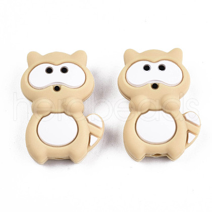 Food Grade Eco-Friendly Silicone Focal Beads SIL-T056-03B-1