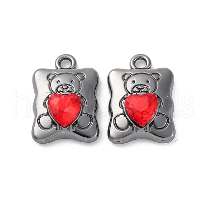 Gothic Rack Plating Alloy Pendants PALLOY-V002-11B-1
