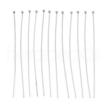 304 Stainless Steel Head Pins STAS-T065-70mm-20P-1