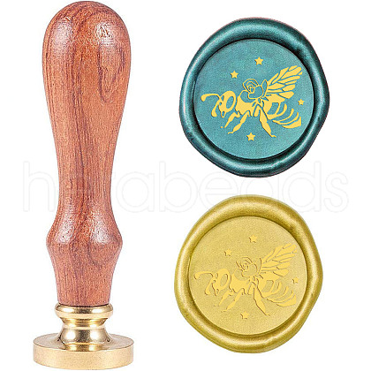 Wax Seal Stamp Set AJEW-WH0208-163-1