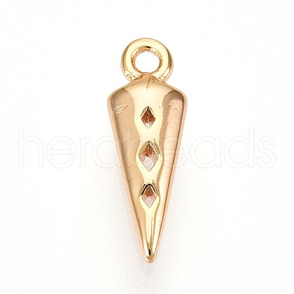 Brass Pendants KK-T075-36G-1