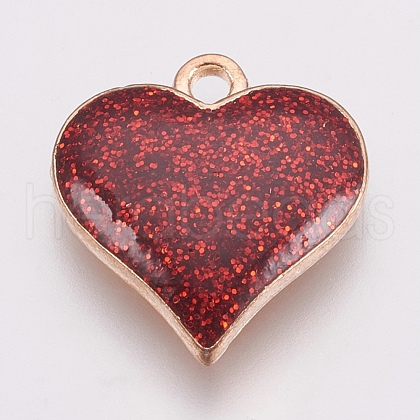 Zinc Alloy Enamel Pendants X-PALLOY-I124-12G-A-1