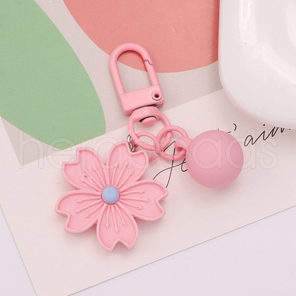 Resin Flower Pendant Decoration PW-WG31688-01-1