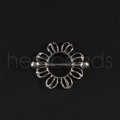 316L Surgical Stainless Steel Nipple Rings FS-WGB766E-06-1