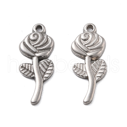 304 Stainless Steel Pendants STAS-V002-02P-1