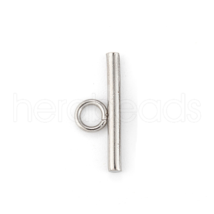 304 Stainless Steel Toggle Clasps STAS-H216-77P-1