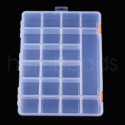 Rectangle Polypropylene(PP) Bead Storage Container CON-N013-07-1