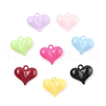 Opaque Acrylic Pendants SACR-Z009-01-1