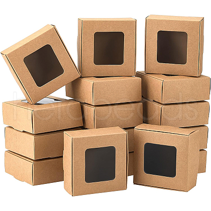 Cardboard Folding Box CON-WH0087-04-1