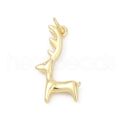 Brass Pendants KK-U062-40G-1