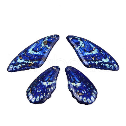 Epoxy Resin Pendants RESI-N045-02C-1