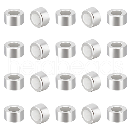 BENECREAT 50Pcs 925 Sterling Silver Spacer Beads FIND-BC0005-07B-1