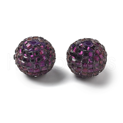 Oapque Acrylic Beads OACR-D307-01G-16MM-1