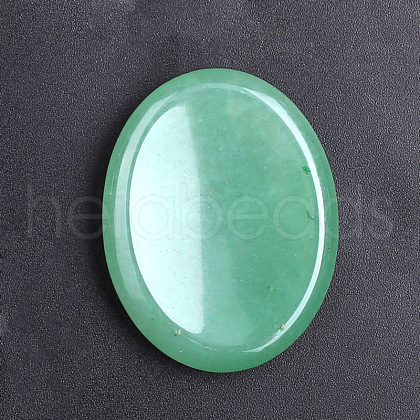 Mother's Day Gifts Natural Green Aventurine Massage Stone MATO-PW0001-001C-1