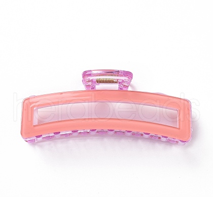 Rectangle PVC Big Claw Hair Clips PW23031354276-1