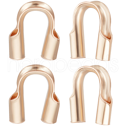 Beebeecraft 20Pcs Brass Wire Guardians KK-BBC0013-69-1