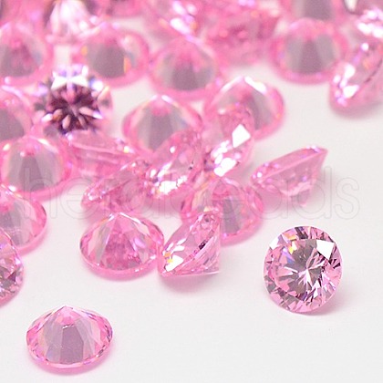 Cubic Zirconia Cabochons X-ZIRC-M002-4mm-005-1