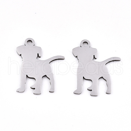 Non-Tarnish 201 Stainless Steel Pendants STAS-S081-050-1
