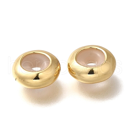 Rack Plating Brass Beads KK-M313-02B-G-1