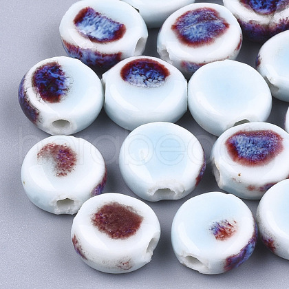 Handmade Porcelain Beads PORC-S498-39K-1