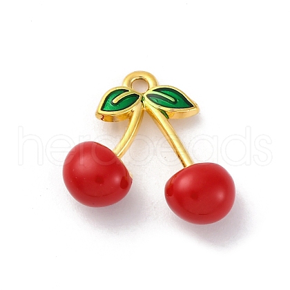 304 Stainless Steel Enamel Pendants STAS-E550-25G-1