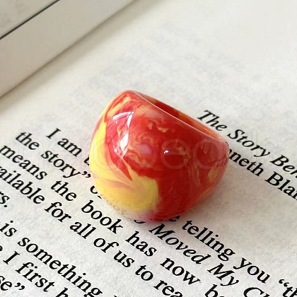 Resin Finger Rings for Women WG71679-06-1