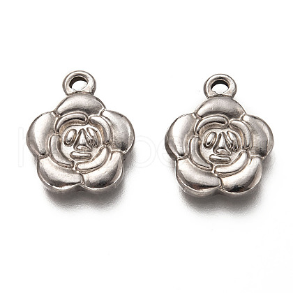 Non-Tarnish 201 Stainless Steel Pendants STAS-H125-09P-1