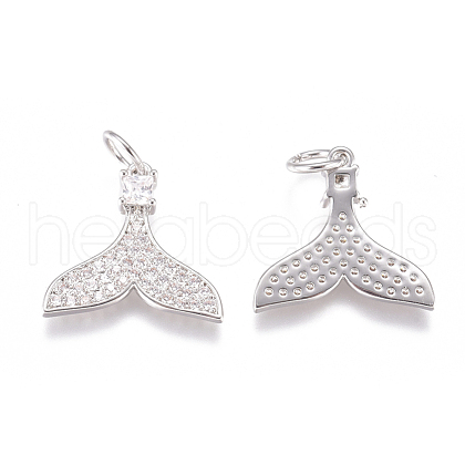 Brass Charms ZIRC-L070-90P-1