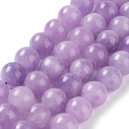 Dyed Natural Malaysia Jade Beads Strands G-G021-02C-05-1