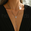 Stainless Steel Rosary Bead Necklaces SO3996-1-1