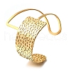 Exaggerated 304 Stainless Steel Cuff Bangles for Women BJEW-V005-02G-2