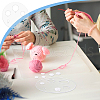 Acrylic Measuring Tool for Doll Craft Eyes TOOL-WH0155-110B-03-6