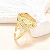 Brass Cuff Rings for Women RJEW-U051-03B-G-3