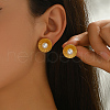Stylish Stainless Steel Stud Earrings BF9813-2-1