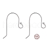 925 Sterling Silver Earring Hooks STER-G011-12-4