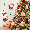 MAYJOYDIY US 1 Set Christmas PET Hollow Out Drawing Painting Stencils DIY-MA0001-48-5