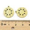 304 Stainless Steel Pendants STAS-A118-09G-3