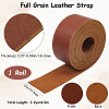1.6M Flat AB Grade Cowhide Leather Cord AJEW-WH0007-59C-05-2