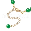 Natural & Dyed Malaysia Jade Bracelets BJEW-JB11973-01-4