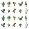 50Pcs 10 Styles Alloy Enamel Pendants ENAM-CJ0003-12-1