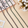 ARRICRAFT 2 Bundles 2 Colors Polyester Wavy Lace Ribbon OCOR-AR0001-70B-5