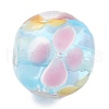 Round Lampwork Beads LAMP-H059-A04-2