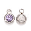 304 Stainless Steel Pendants STAS-M300-02B-P-3