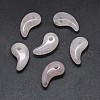 Natural Rose Quartz Pendants G-O175-33D-1