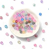 Transparent Frosted Glass Beads FGLA-YW0001-02A-1