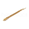 Brass Micro Pave Clear Cubic Zirconia Big Pendants KK-G510-01G-2