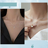 Beebeecraft 10Pcs Brass Cable Chain Necklaces Set MAK-BBC0001-12A-5