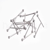 Tarnish Resistant 304 Stainless Steel Ball Head Pins STAS-O105-04-0.6x18mm-1