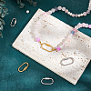 Unicraftale 6Pcs 6 Colors 304 Stainless Steel Screw Carabiner Lock Charms FIND-UN0003-49-4