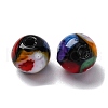 Handmade Millefiori Lampwork Beads LAMP-R003-02A-07-2